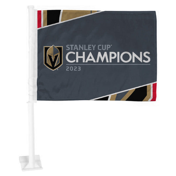 Vegas Golden Knights 2023 Stanley Cup Champions Car Flag Large 1pc 11 –  Reality Check Xtreme