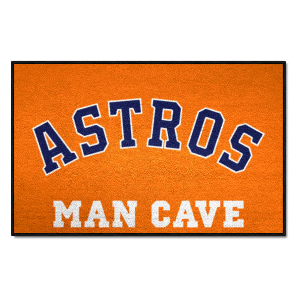 Houston Astros Man Cave Starter Mat Accent Rug - 19in. x 30in