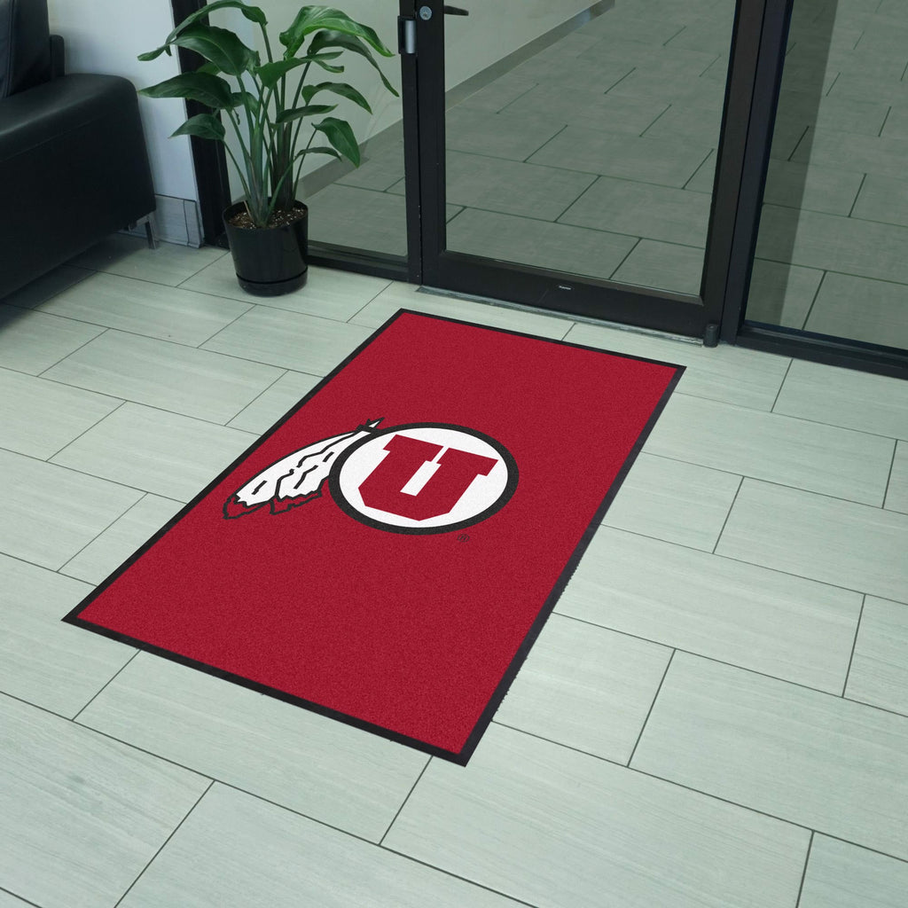 University of Utah 3X5 Logo Mat - Portrait