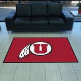 University of Utah 4X6 Logo Mat - Landscape