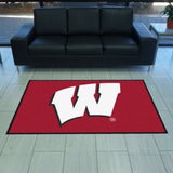 University of Wisconsin 4X6 Logo Mat - Landscape