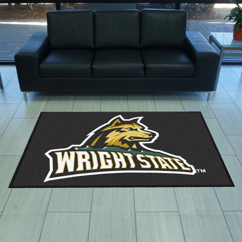 Wright State University 4X6 Logo Mat - Landscape