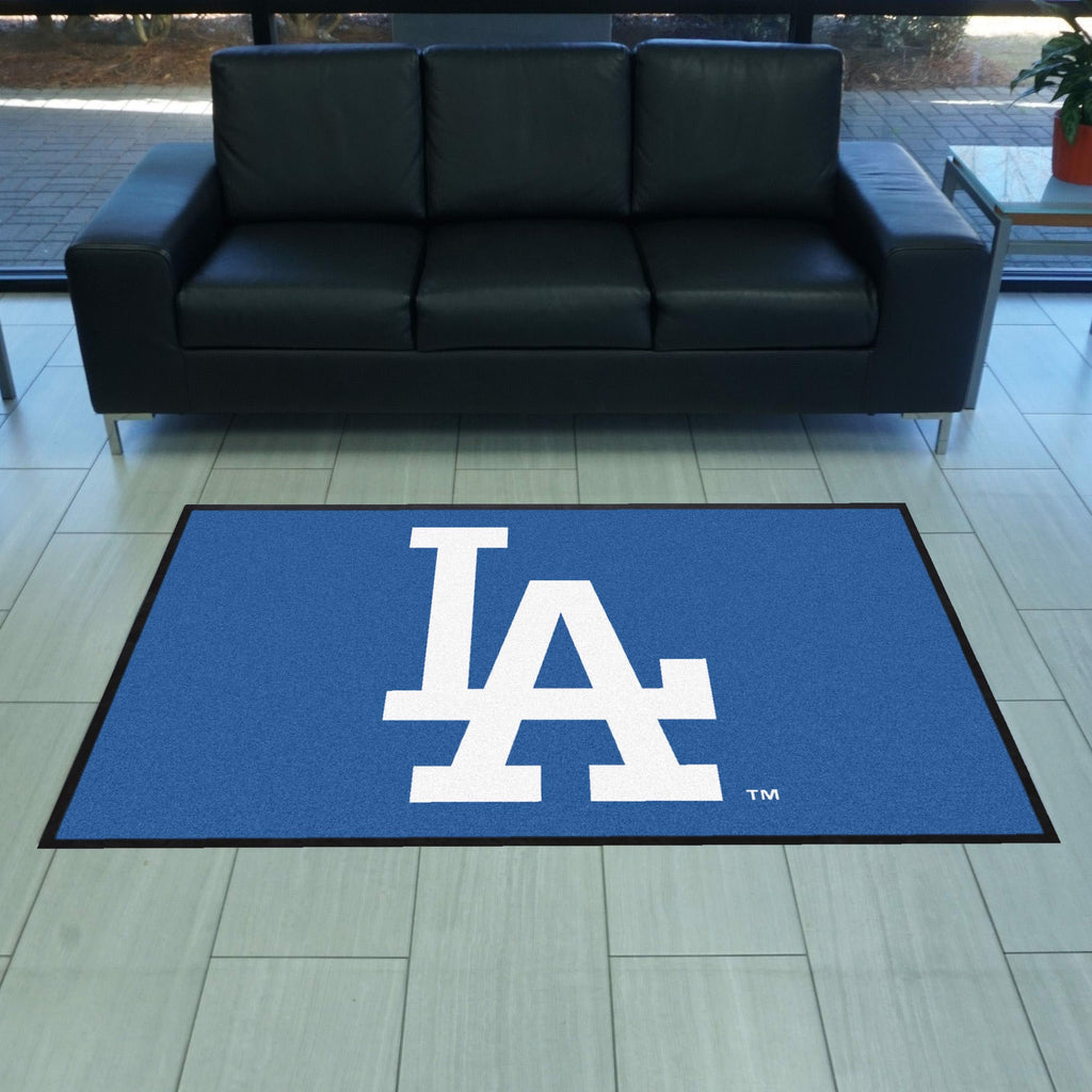 MLB - Los Angeles Dodgers 4X6 Logo Mat - Landscape