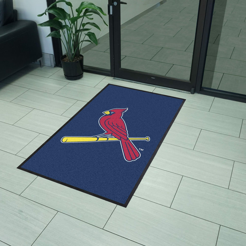 MLB - St. Louis Cardinals 3X5 Logo Mat - Portrait