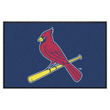 MLB - St. Louis Cardinals 4X6 Logo Mat - Landscape