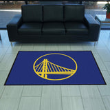 NBA - Golden State Warriors 4X6 Logo Mat - Landscape