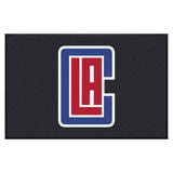 NBA - Los Angeles Clippers 4X6 Logo Mat - Landscape