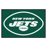 NFL - New York Jets 4X6 Logo Mat - Landscape