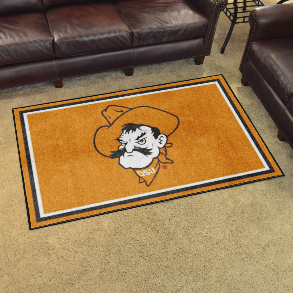 Oklahoma State University 4x6 Rug