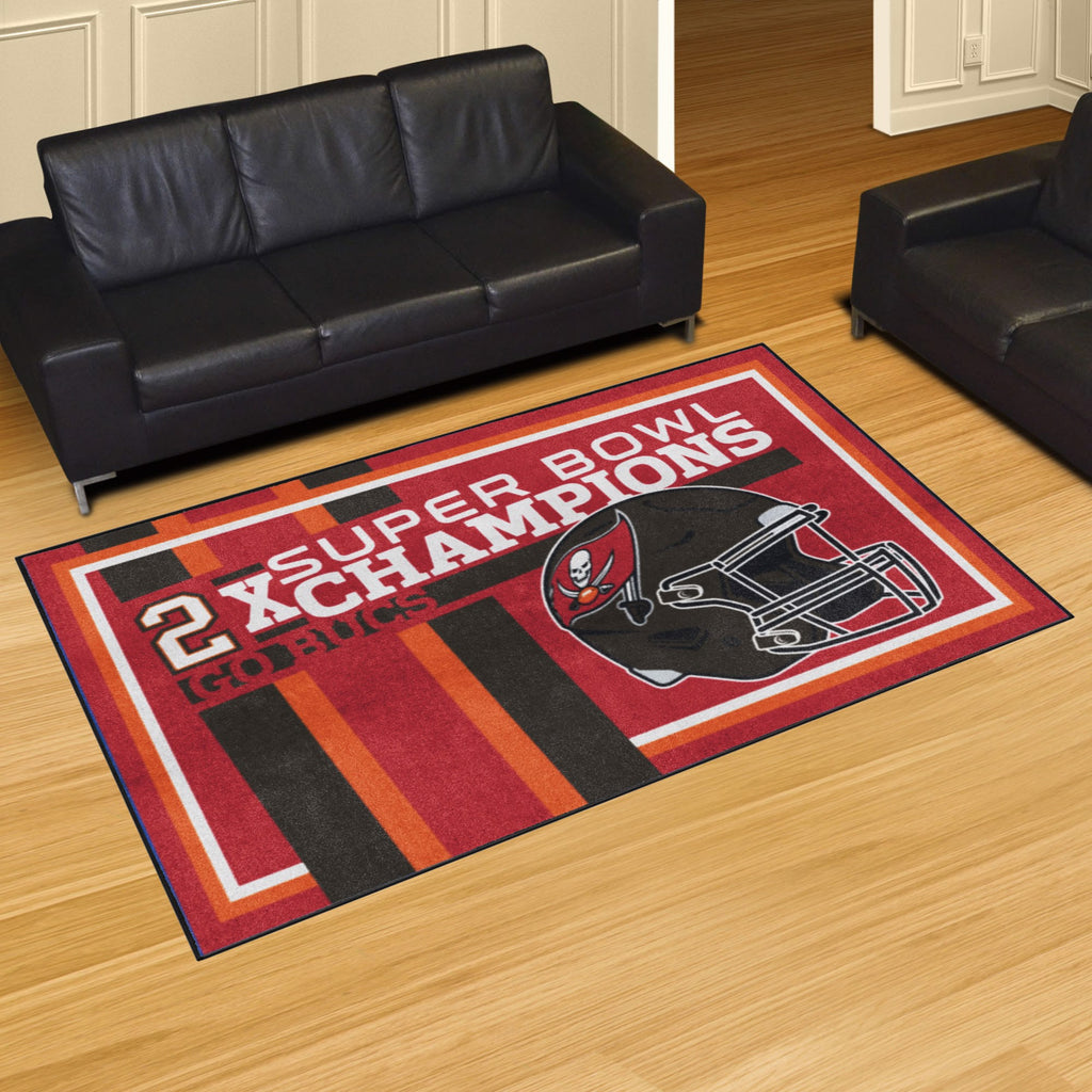 NFL - Tampa Bay Buccaneers 5x8 Rug