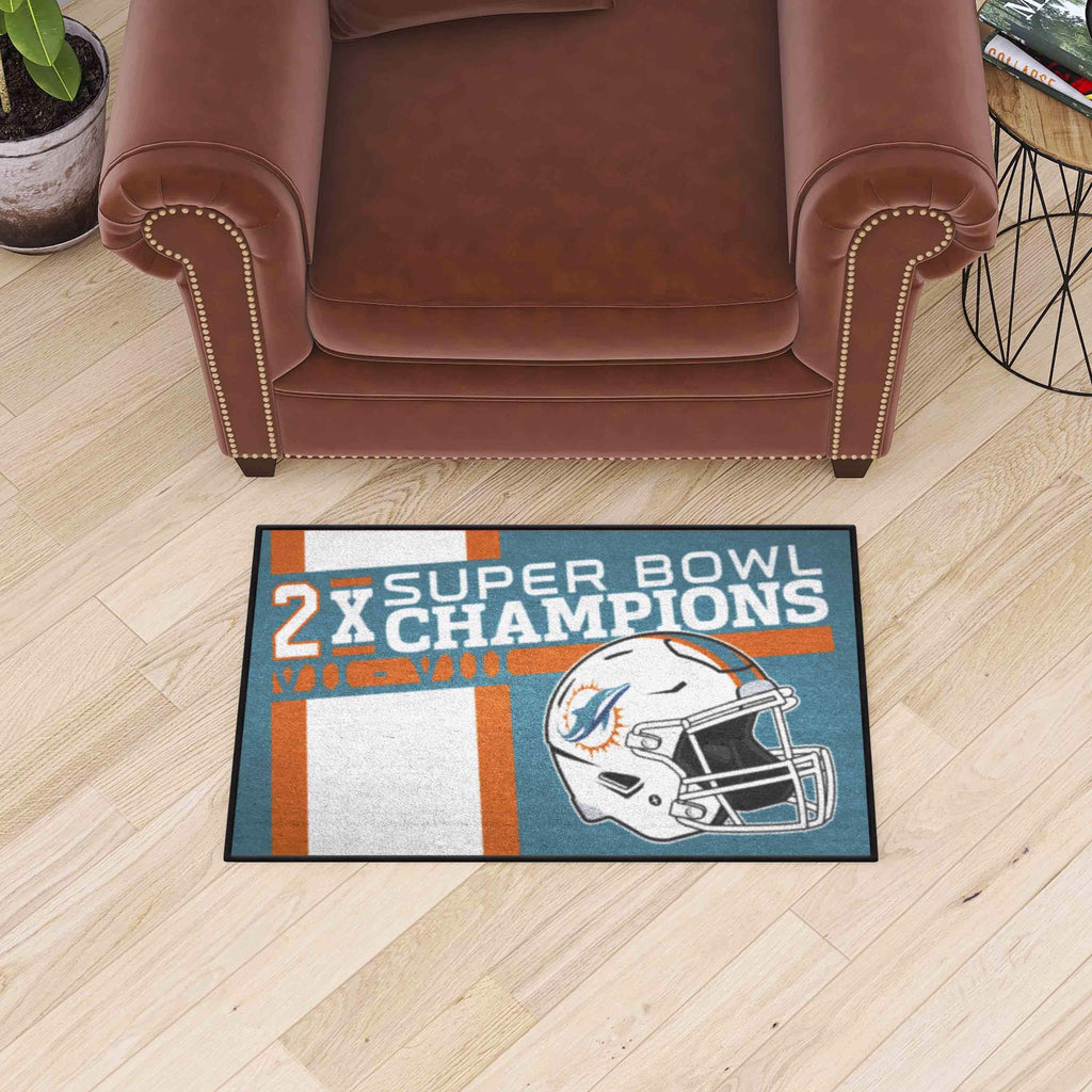 NFL - Miami Dolphins Starter Mat - Dynasty