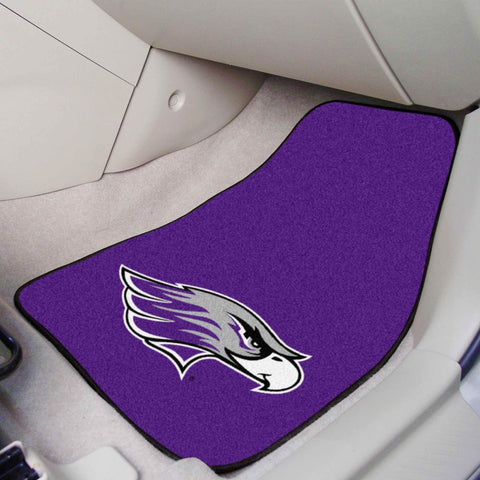 Univ of Wisconsin Whitewater 2-pc Carpet Car Mat Set