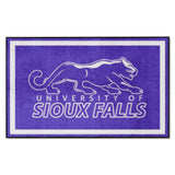 University of Sioux Falls 4x6 Rug