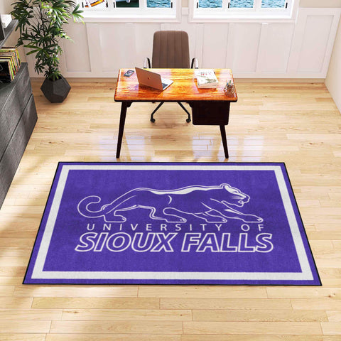 University of Sioux Falls 5x8 Rug