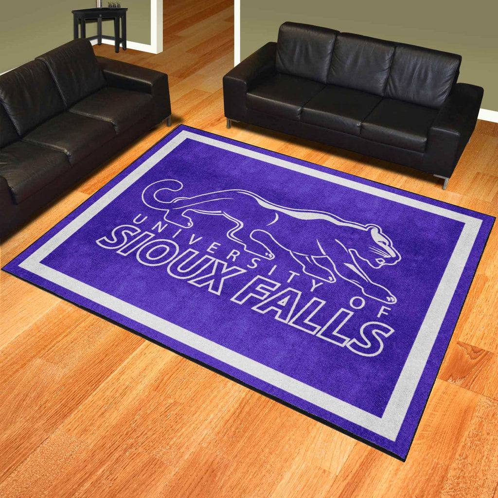 University of Sioux Falls 8x10 Rug