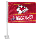 Super Bowl LVIII Champions - Chiefs -Car Flag