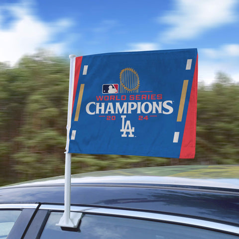 2024 World Series Champions-LA DODGERS-Car Flag