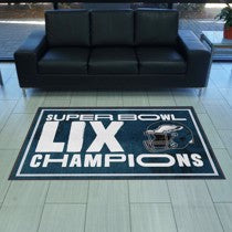 2024-25 Super Bowl LIX Champions - Eagles 4X6 Logo Mat