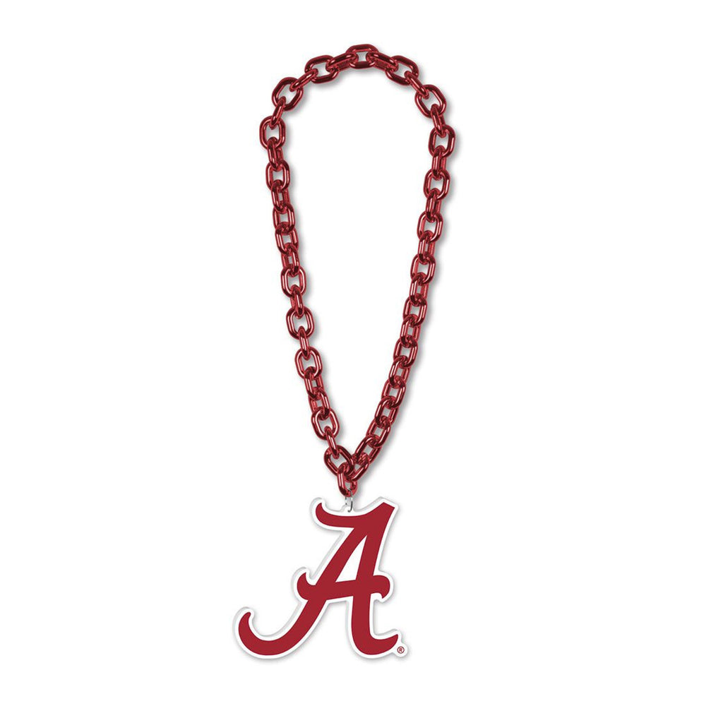 Alabama Crimson Tide Necklace Big Fan Chain