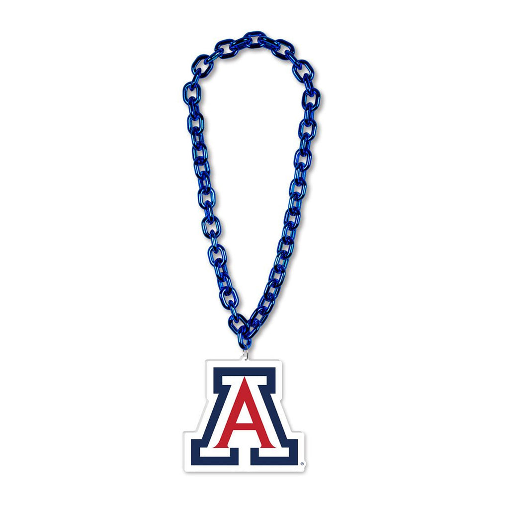 Arizona Wildcats Necklace Big Fan Chain