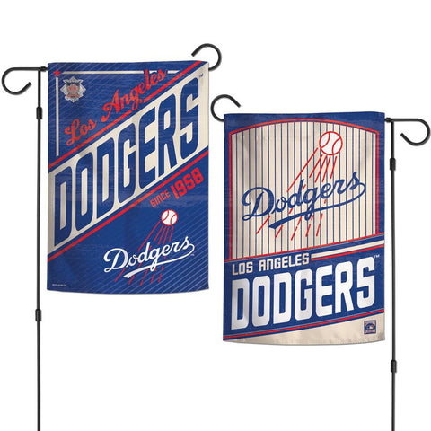 Los Angeles Dodgers Flag 12x18 Garden Style 2 Sided Cooperstown