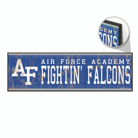 Air Force Falcons Sign 9x30 Wood Yard Marker