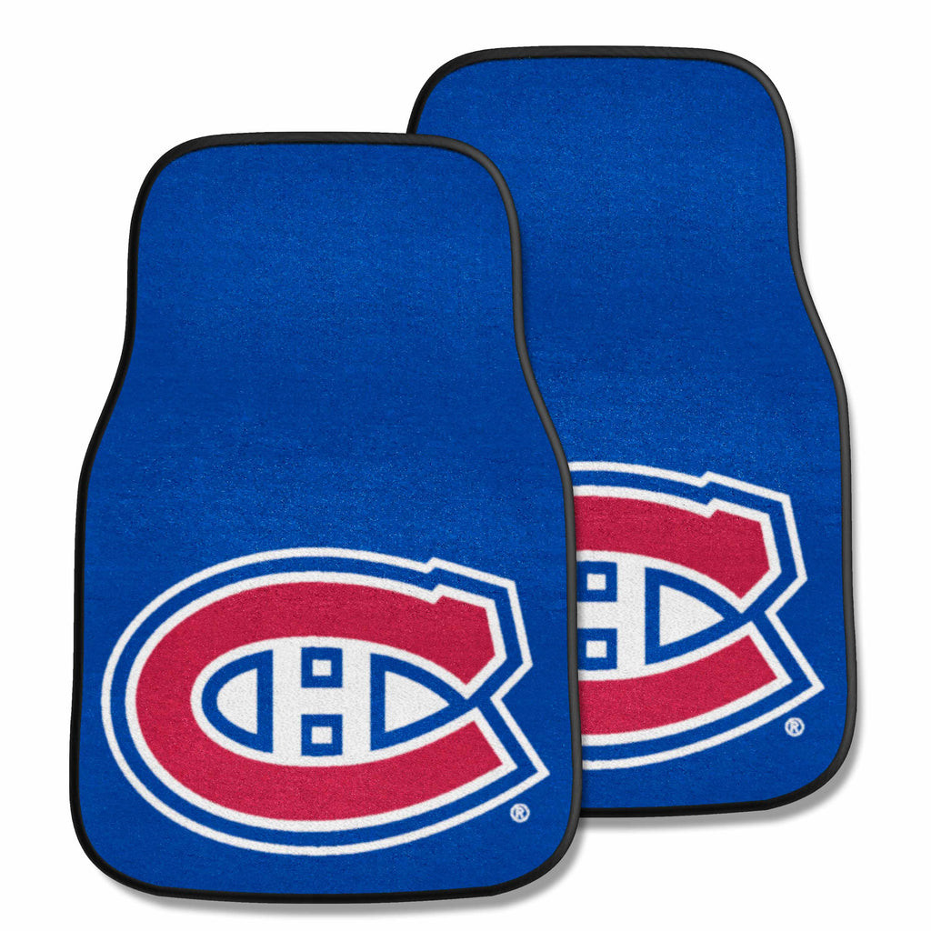 NHL - Montreal Canadiens 2-pc Carpet Car Mat Set