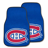 NHL - Montreal Canadiens 2-pc Carpet Car Mat Set