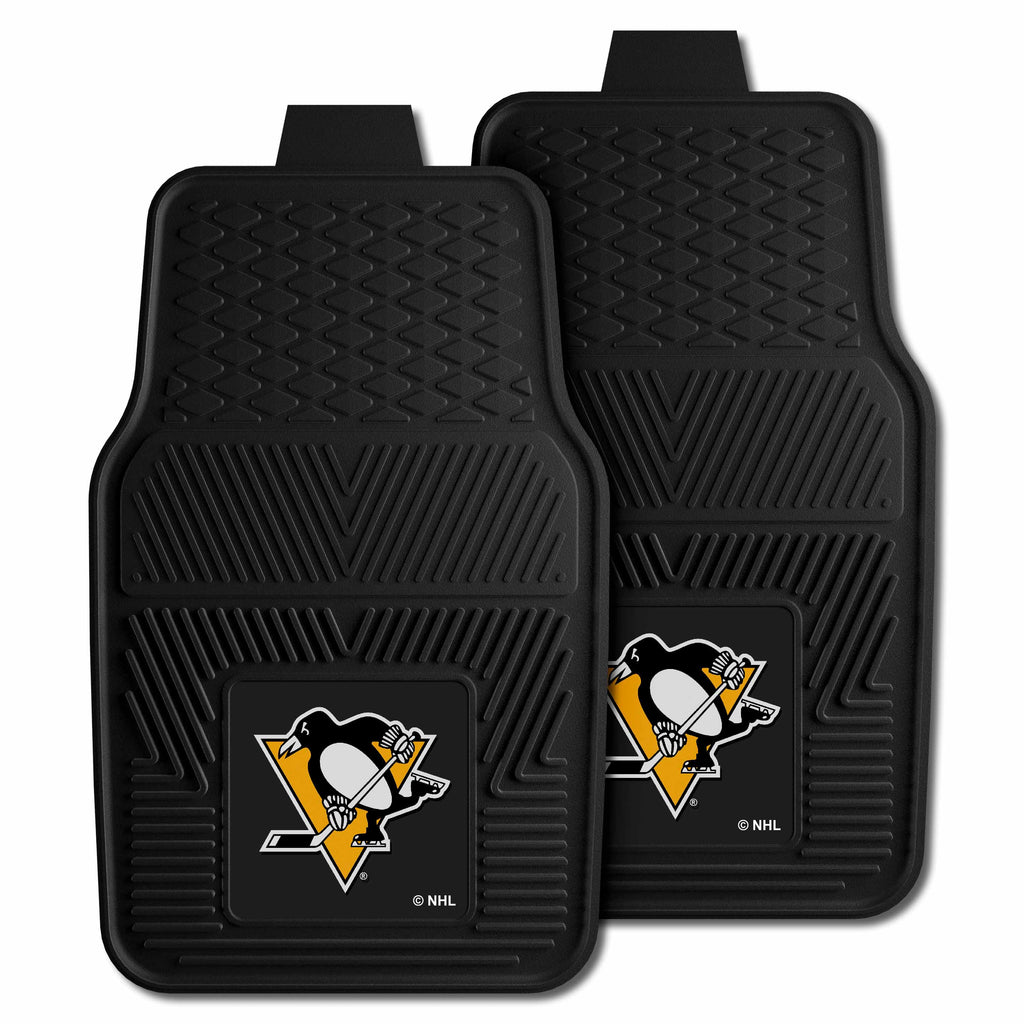 NHL - Pittsburgh Penguins 2-pc Vinyl Car Mat Set