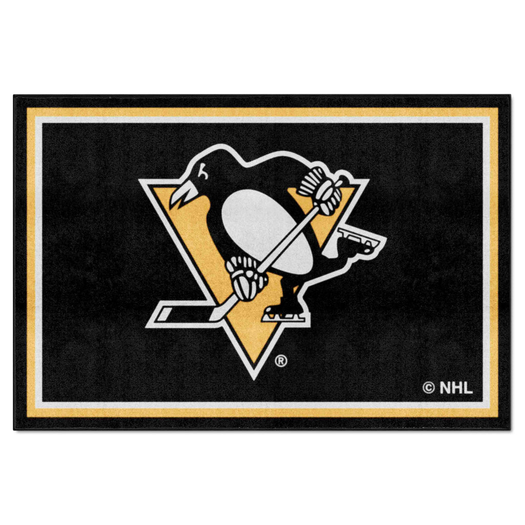 NHL - Pittsburgh Penguins 5x8 Rug