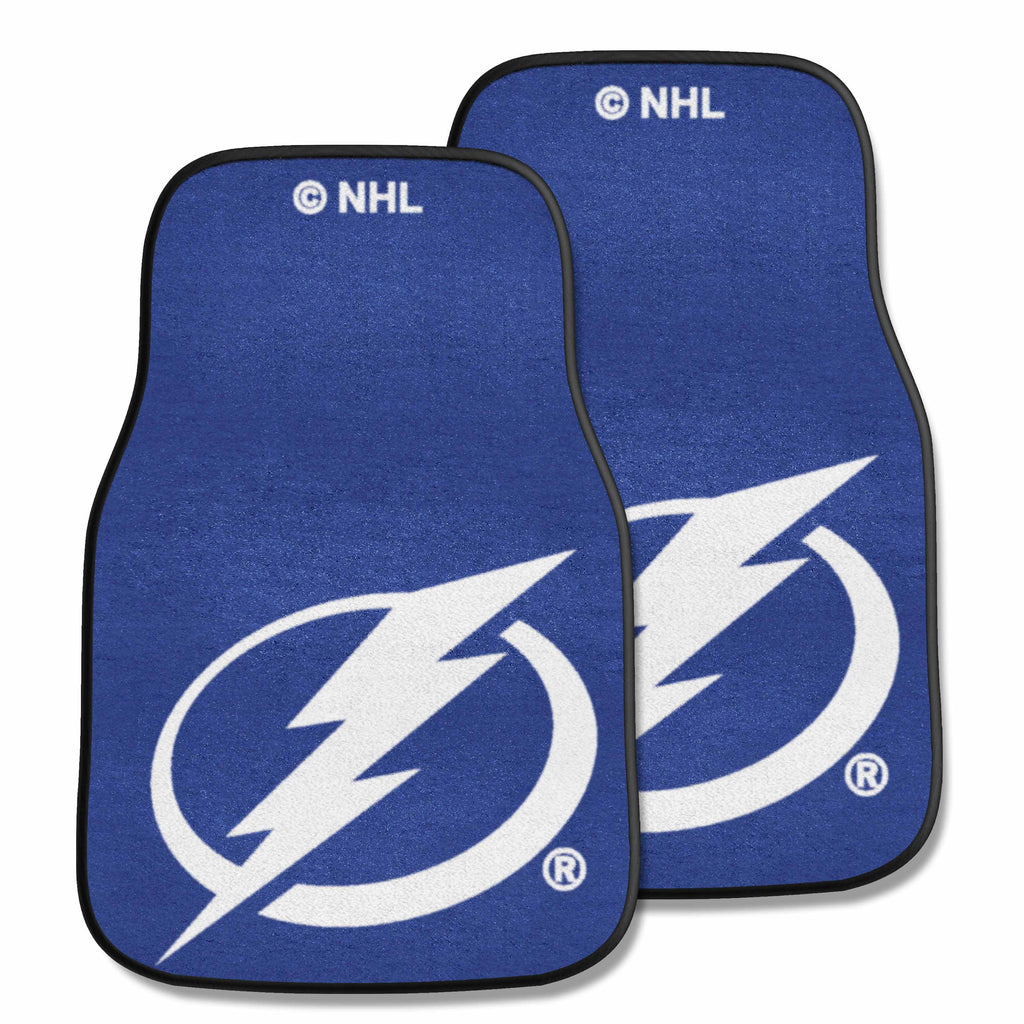 NHL - Tampa Bay Lightning 2-pc Carpet Car Mat Set