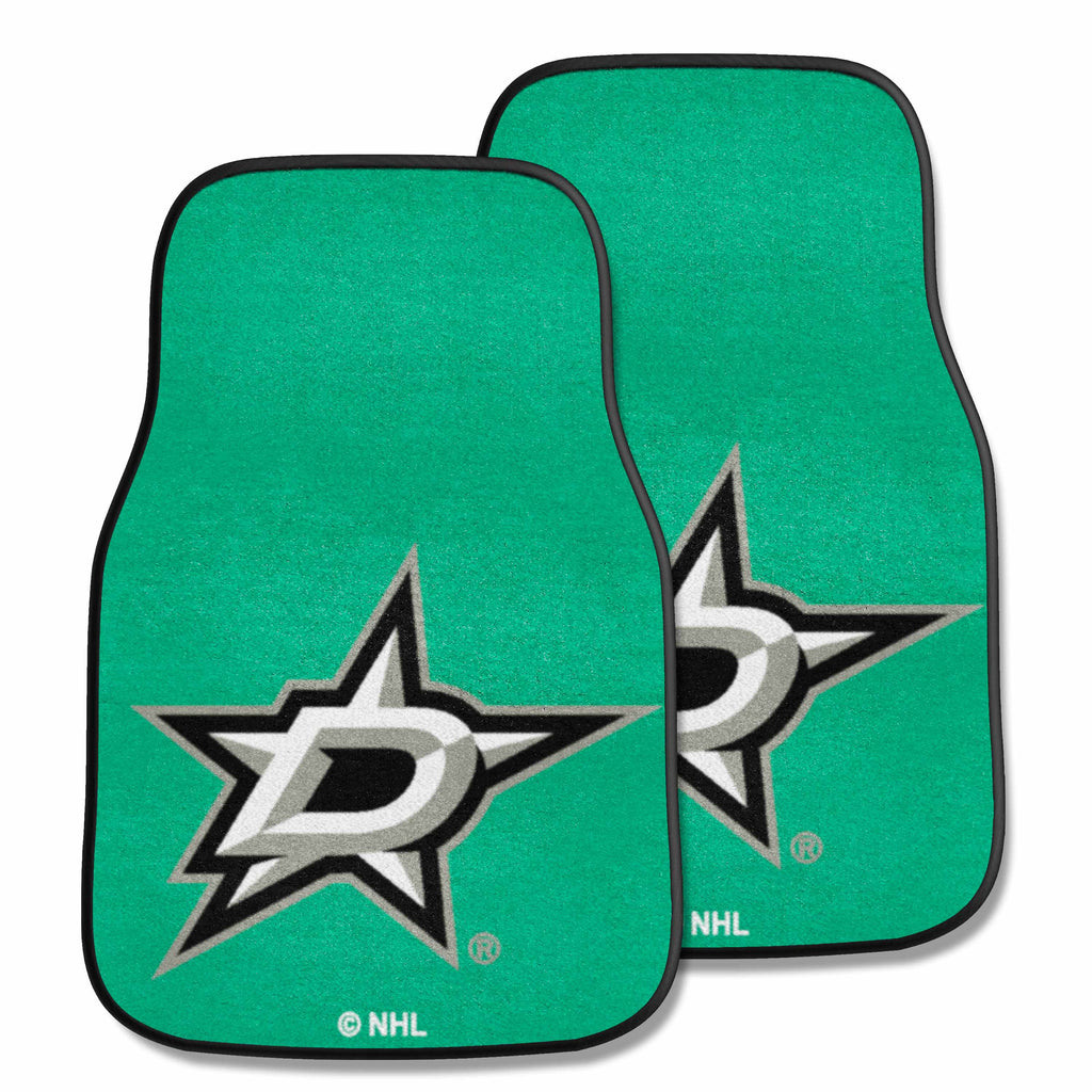 NHL - Dallas Stars 2-pc Carpet Car Mat Set