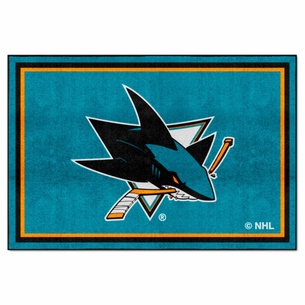 NHL - San Jose Sharks 5x8 Rug