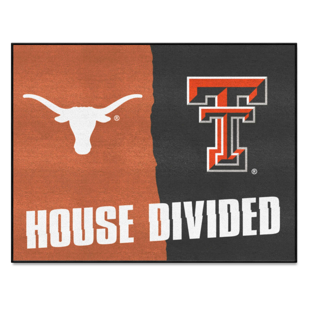 House Divided Mat - Texas / Texas Tech