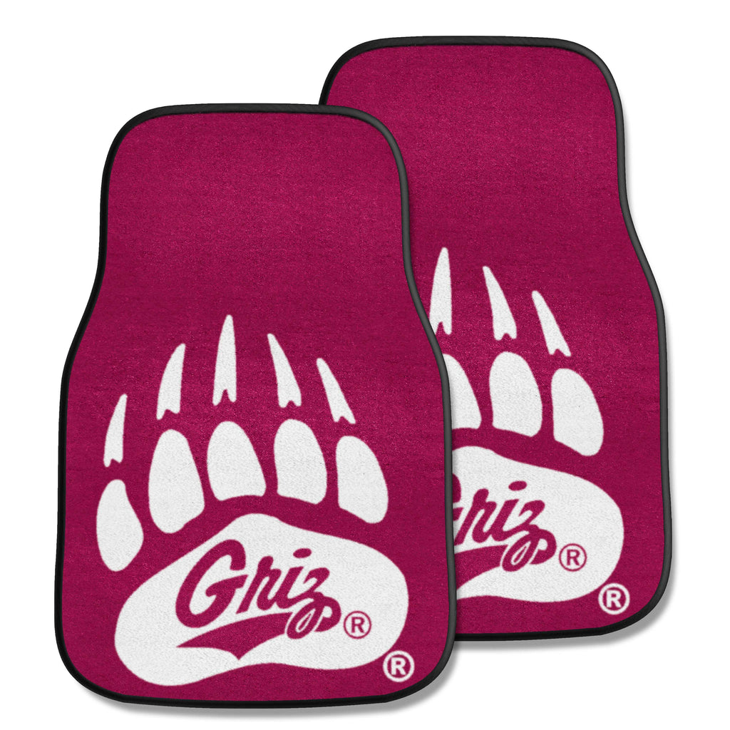 University of Montana 2-pc Carpet Car Mat Set