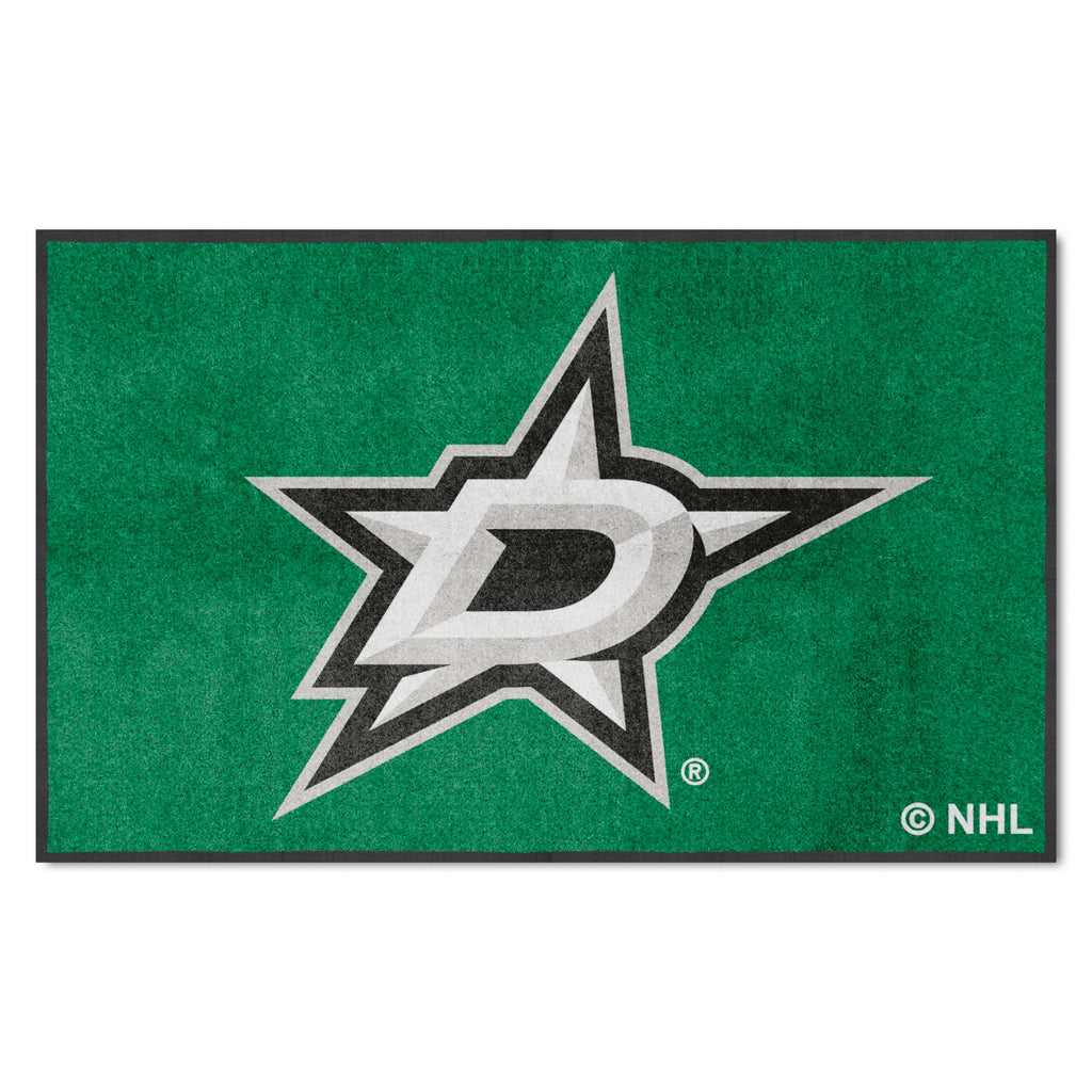 NHL - Dallas Stars 4X6 Logo Mat - Landscape