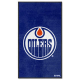 NHL - Edmonton Oilers 3X5 Logo Mat - Portrait