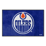 NHL - Edmonton Oilers 4X6 Logo Mat - Landscape