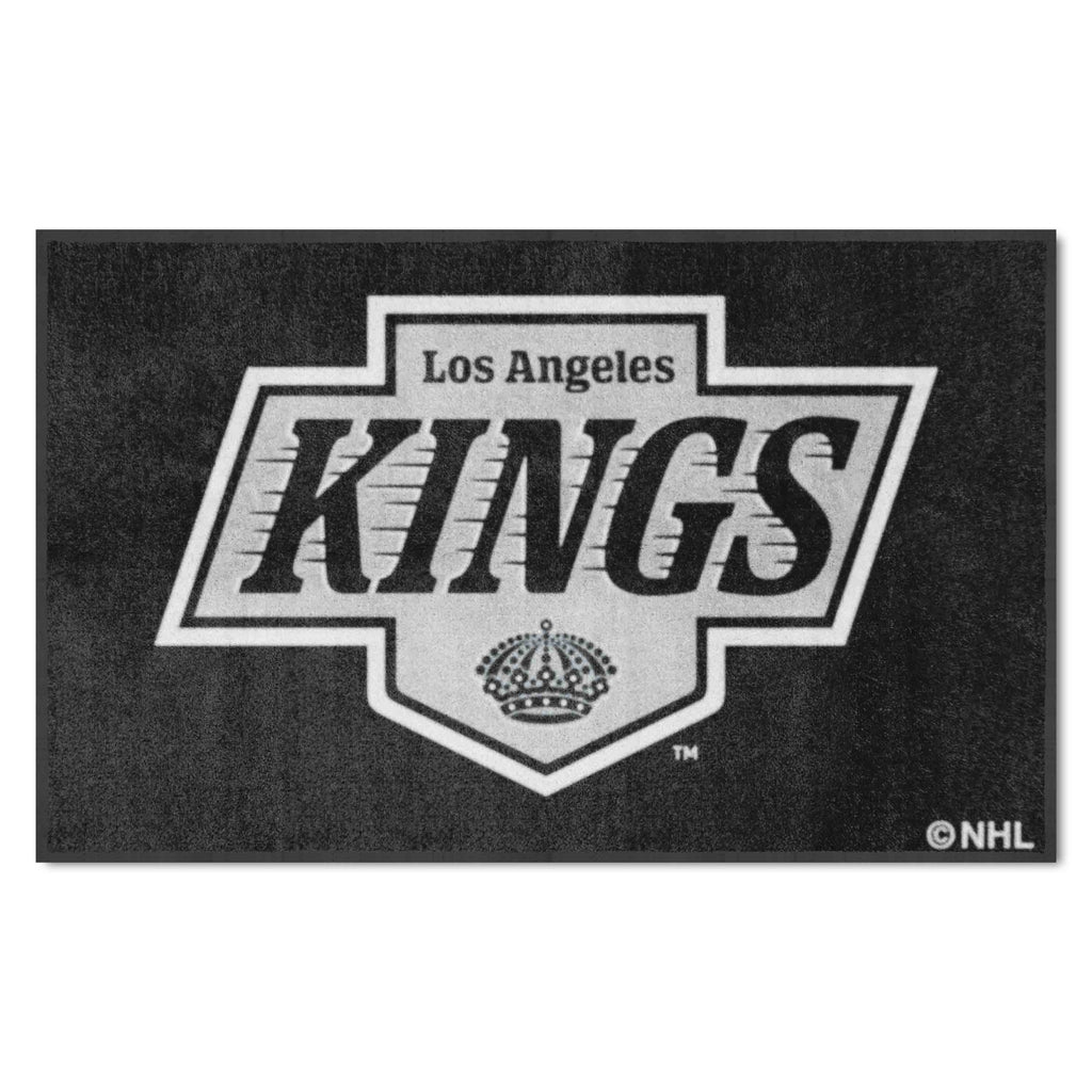 NHL - Los Angeles Kings 4X6 Logo Mat - Landscape