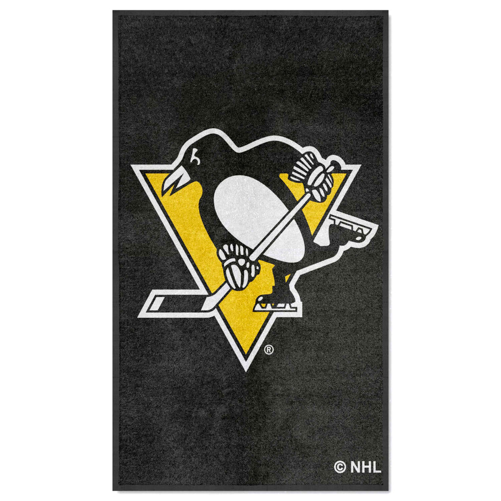 NHL - Pittsburgh Penguins 3X5 Logo Mat - Portrait