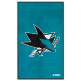 NHL - San Jose Sharks 3X5 Logo Mat - Portrait