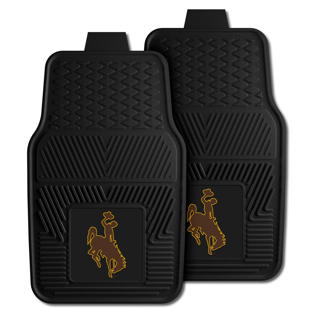 University of Wyoming 2-pc Vinyl Car Mat Set