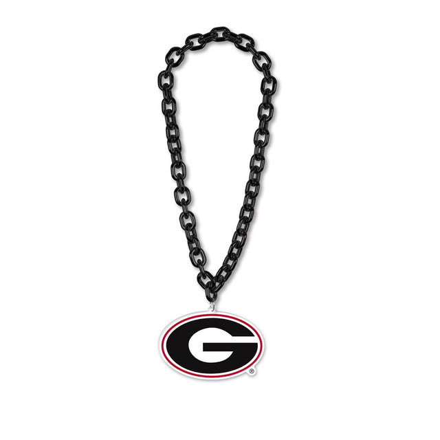 Georgia Bulldogs Necklace Big Fan Chain