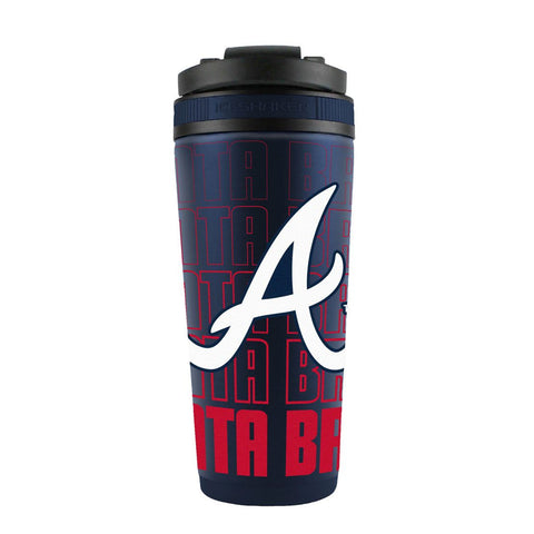 Atlanta Braves Ice Shaker 26oz Stainless Steel