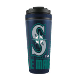 Seattle Mariners Ice Shaker 26oz Stainless Steel