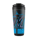 Miami Marlins Ice Shaker 26oz Stainless Steel