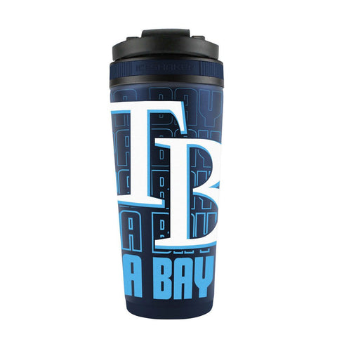 Tampa Bay Rays Ice Shaker 26oz Stainless Steel