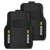 University of Michigan 2-pc Deluxe Car Mat Set