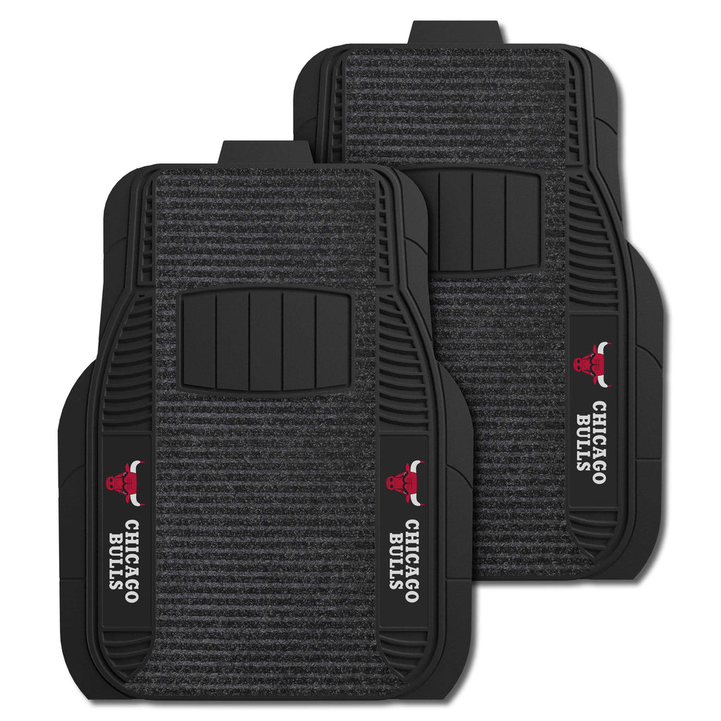 NBA - Chicago Bulls 2-pc Deluxe Car Mat Set