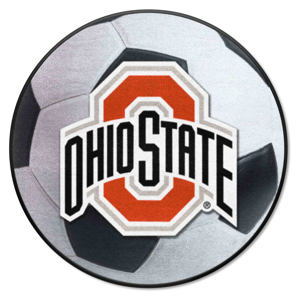 Ohio State University Soccer Ball Mat